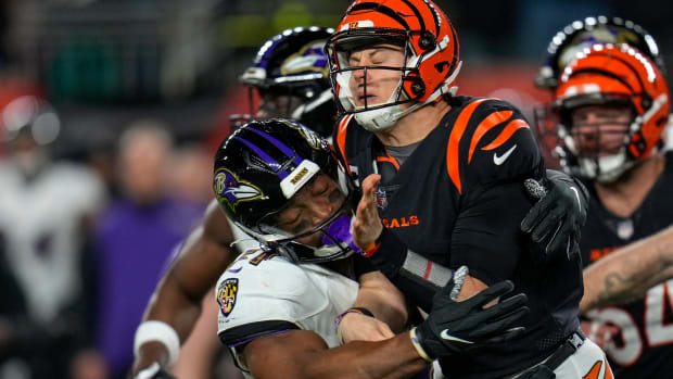 Baltimore Ravens Kristian Welch, Cincinnati Bengals Joe Burrow
